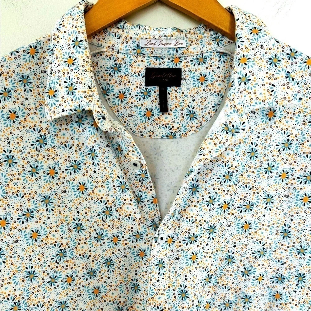 Good Man Men’s Printed Polo Shirt - Picture 6 of 10